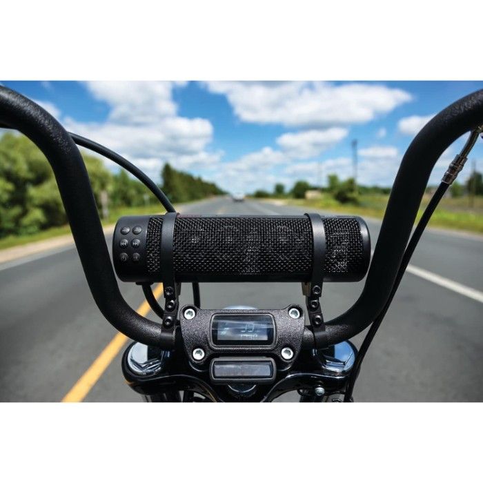 Kuryakyn 2720 MTX Road Thunder Motorcycle Sound Bar between handlebars